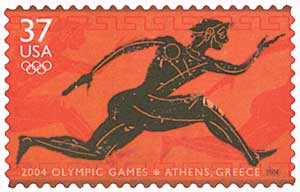 3863 - 2004 37c Summer Olympics - Mystic Stamp Company