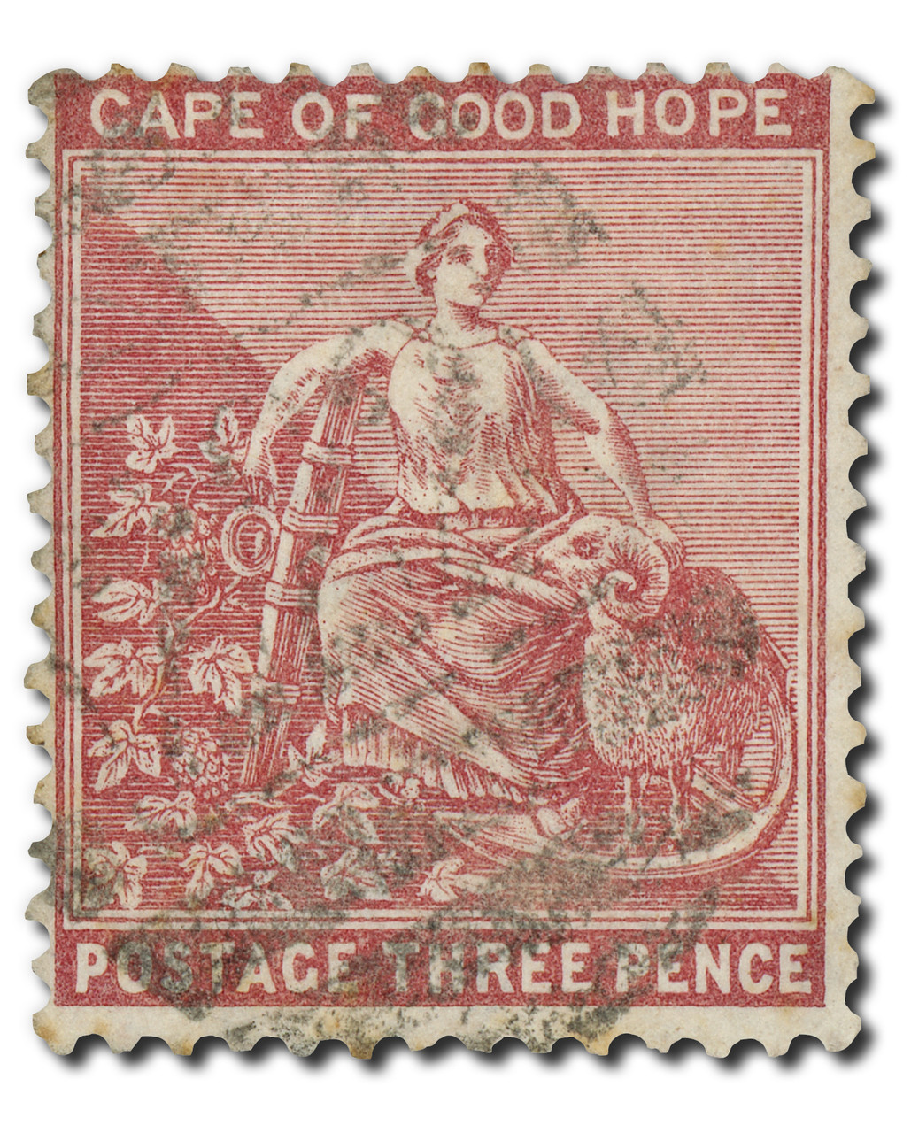 25 - 1880 Cape of Good Hope, "Hope" and Symbols of Colony