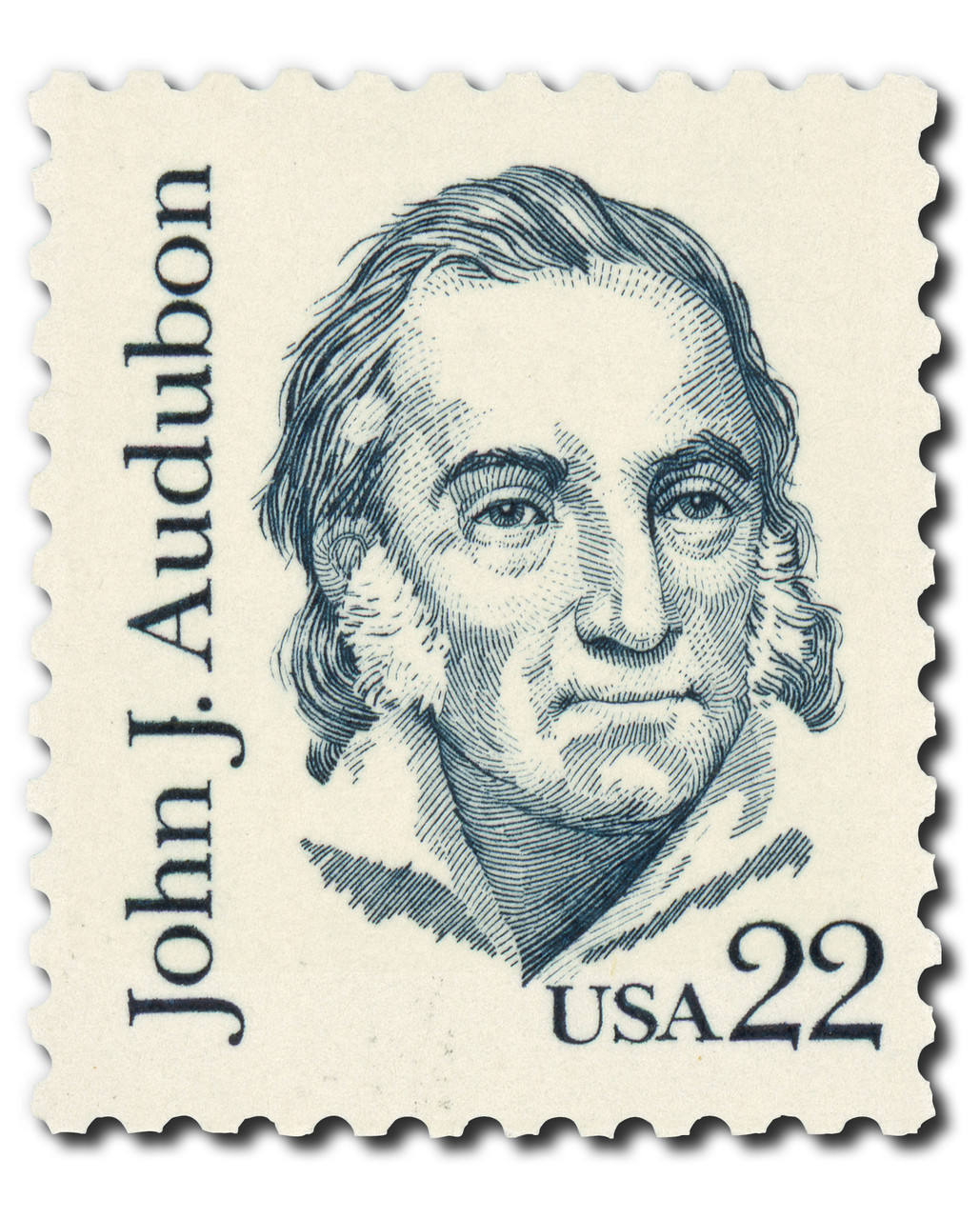 1863 - 1985 22c Great Americans Series: John J. Audubon