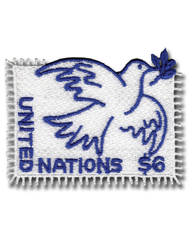 レア！UNITED NATIONS SOUVENIR FLAG STAMPS UN1366 - 2025 $6.00 International Day of Peace - Mystic Stamp Company