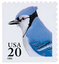 2483 - 1995 20c Flora & Fauna Series: Blue Jay