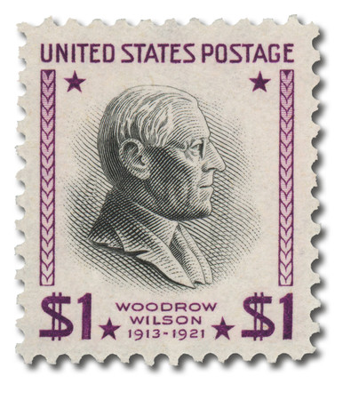 stamps 3.1～ 832 - 1938 $1 Woodrow Wilson, Purple & Black - Mystic Stamp Company