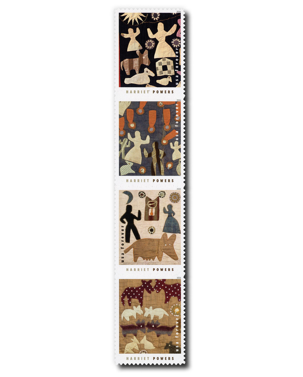 6058-61 - 2026 First-Class Forever Stamps-Harriet Powers
