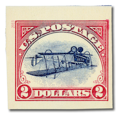 4806c - 2013 $2 Imperf Inverted Jenny Single - Mystic Stamp Company