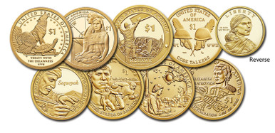 Depp Coin　セット MCN005 - 2013-2020 Native American Coin Collection, US $1