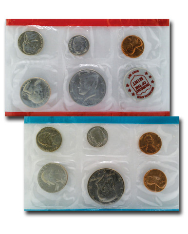 CN1971M - 1971 United States Mint Set, Denver & Philadelphia Mint