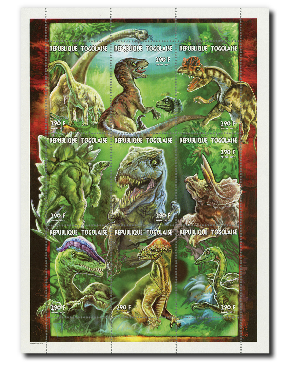 1833 - 1998 Togo