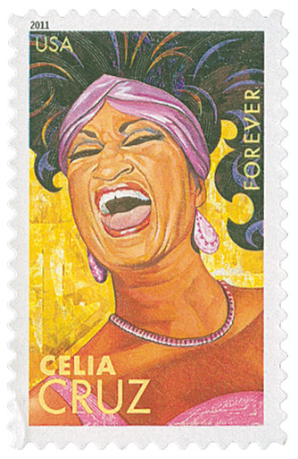4501 - 2011 First-Class Forever Stamp - Latin Music Legends: Celia