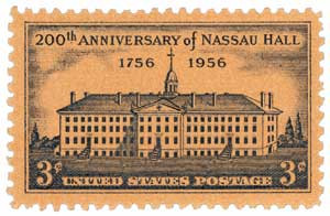 1083 - 1956 3c Nassau Hall - Mystic Stamp Company