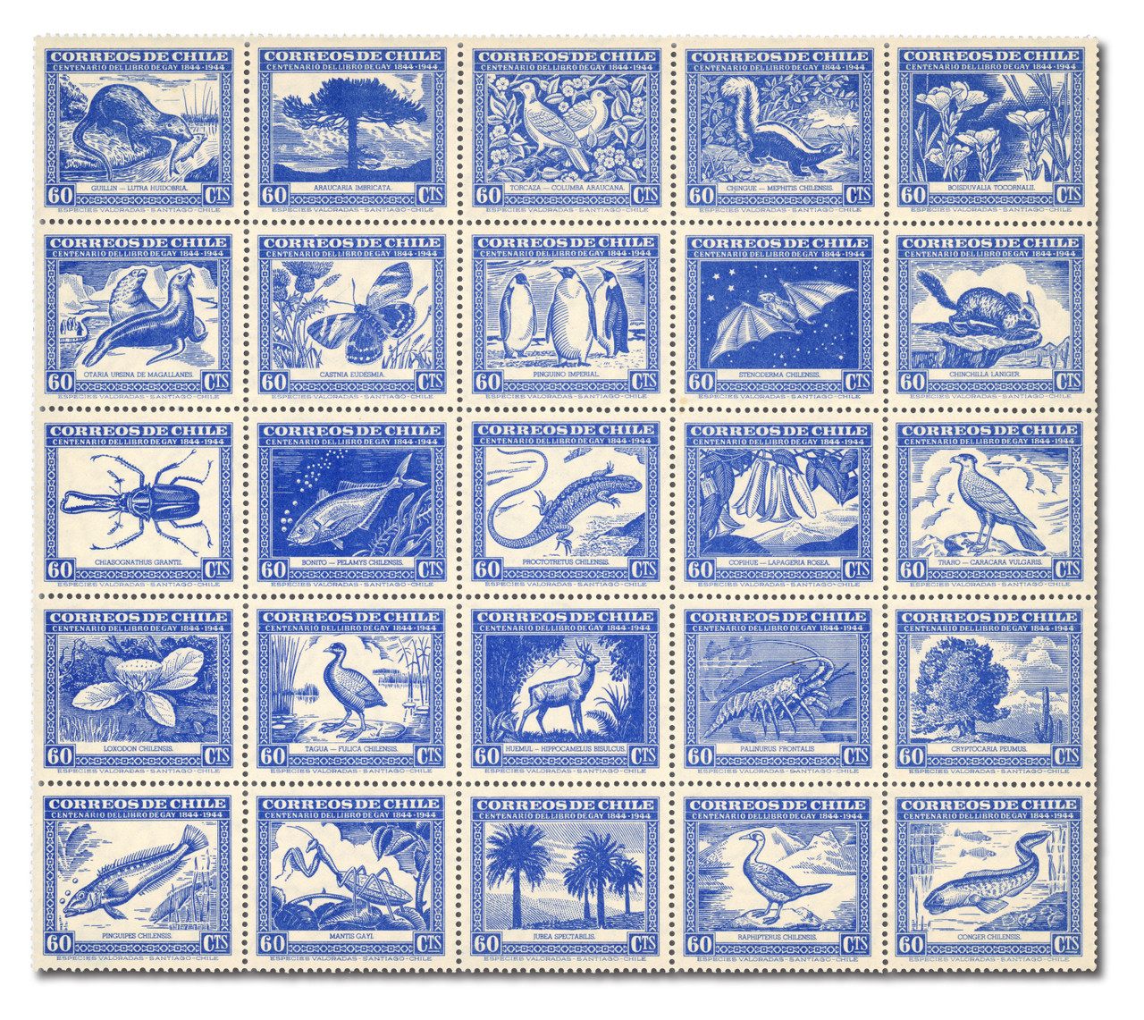 254 - 1948 Chile