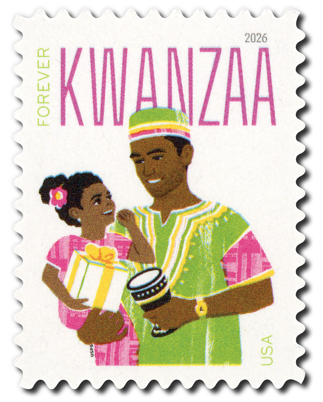 NW2641 - 2026 First-Class Forever Stamp - Kwanzaa