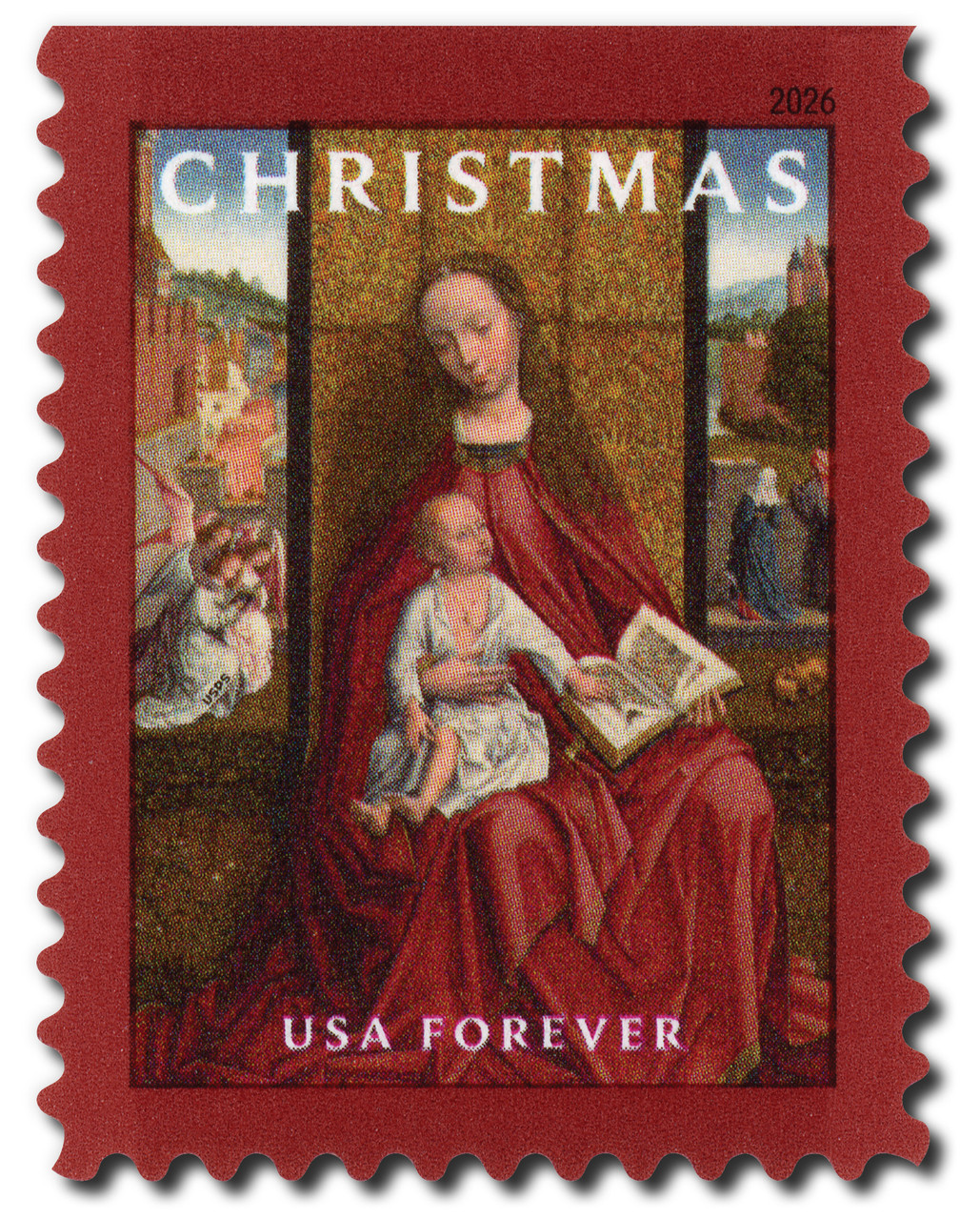 NW2645 - 2026 First-Class Forever Stamp - Traditional Christmas: Madonna and Child