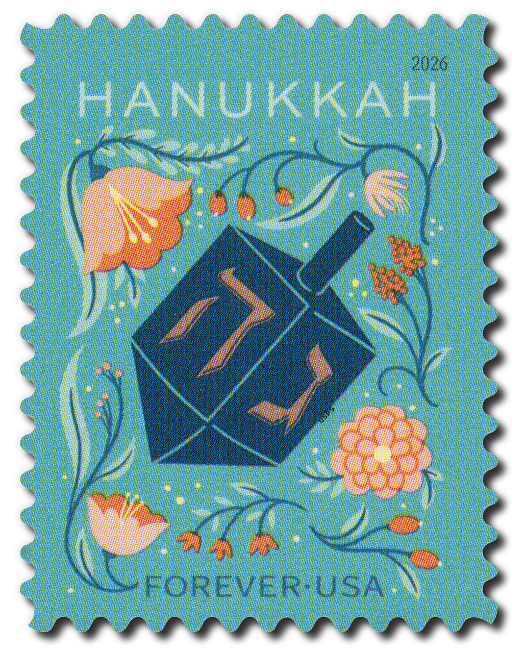 NW2643 - 2026 First-Class Forever Stamp - Hanukkah