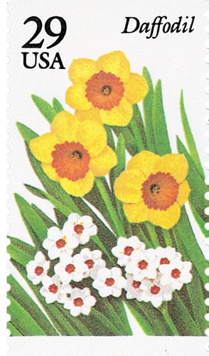 2761 - 1993 29c Garden Flowers: Daffodil - Mystic Stamp Company