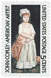 1273 - 1965 5c John Singleton Copley - Mystic Stamp Company