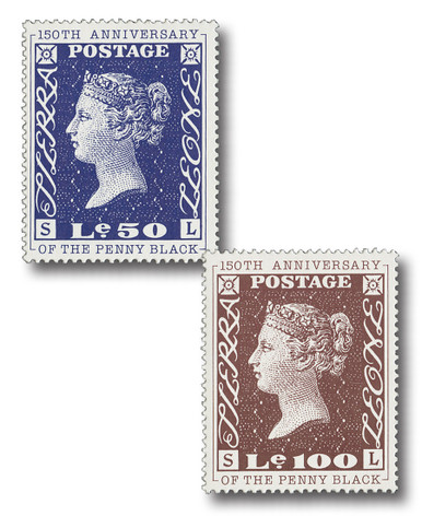 コレクション One Penny Stamps 22k Gold Queen Victoria Anniversary One Penny Stamp 1840