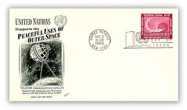 8A113 - 1962 11c Peaceful Use of Outer Space - Mystic Stamp Company