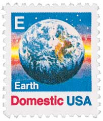 2277 - 1988 25c E-Rate Earth - Mystic Stamp Company