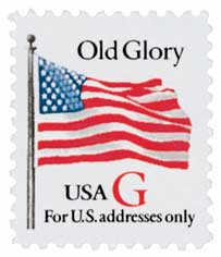 2882 - 1994 32c G-Rate Old Glory, Red 