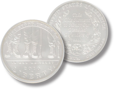 M12103 - 2010 Disabled American Veterans Silver Dollar