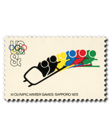 1461 - 1972 8c 11th Winter Olympic Games - Mystic Stamp Company