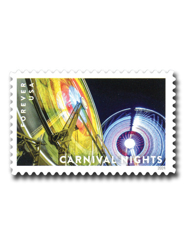 5857 - 2024 First-Class Forever Stamp - Carnival Nights: Gondola