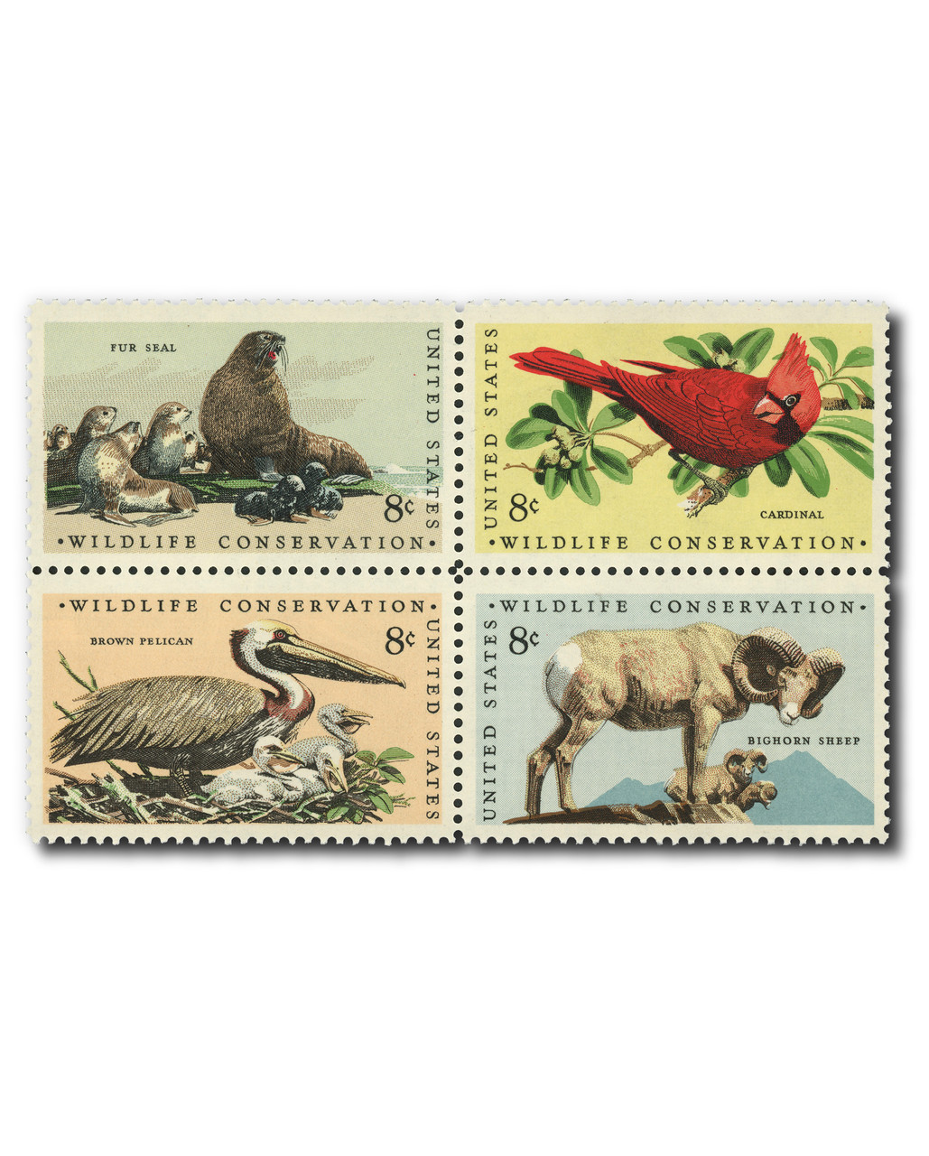1464-67 - 1972 8c Wildlife Conservation
