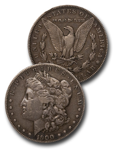 CW-900S - 1900-S Morgan Silver Dollar - Mystic Stamp Company