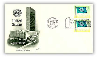 レア！UNITED NATIONS SOUVENIR FLAG STAMPS UnitedNations-8A105__10542.