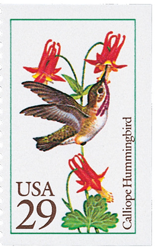 2646 - 1992 29c Hummingbirds: Calliope - Mystic Stamp Company