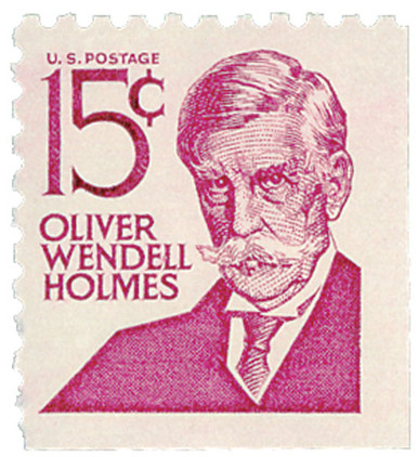 1288B - 1978 15c Oliver W. Holmes, booklet single - Mystic