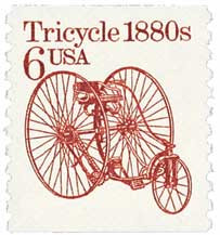 終売　チャールストン　マヤ 2126 - 1985 6c Transportation Series: 1880s Tricycle