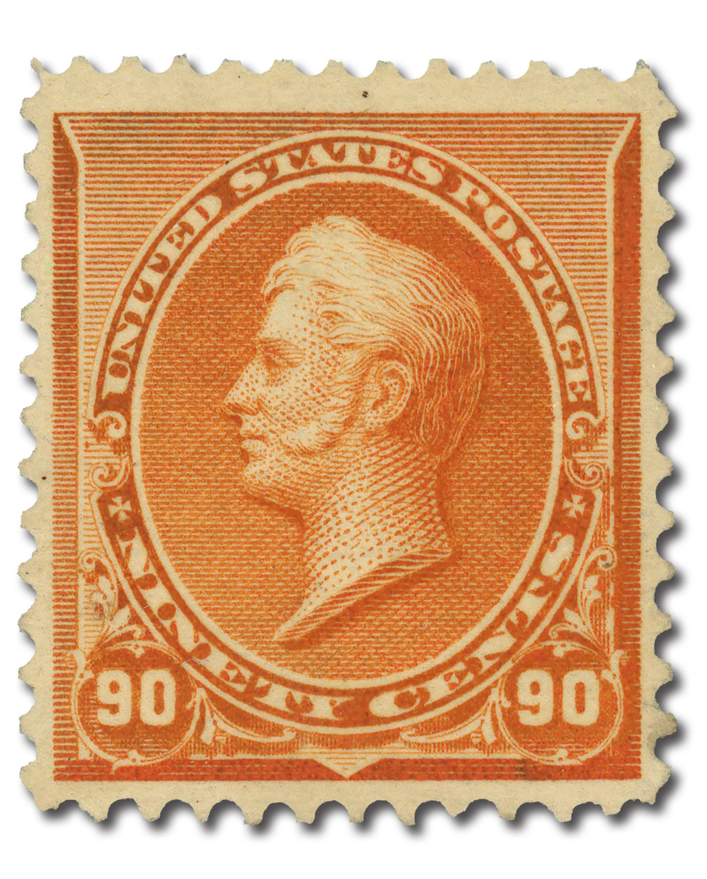 229 - 1890 90c Oliver H. Perry, Orange