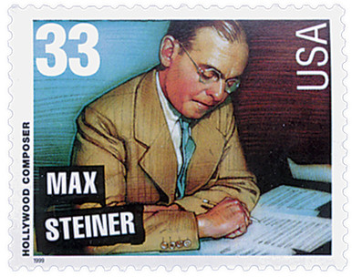 3339 - 1999 33c Hollywood Composers: Max Steiner - Mystic Stamp