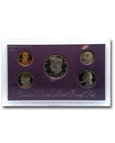 CN1989P - 1989 United States Mint Proof Set, San Francisco Mint