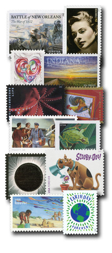 コレクション 1993 Commemorative Stamp Collection YS1993 - 1993 Commemorative Stamp Year Set - Mystic Stamp
