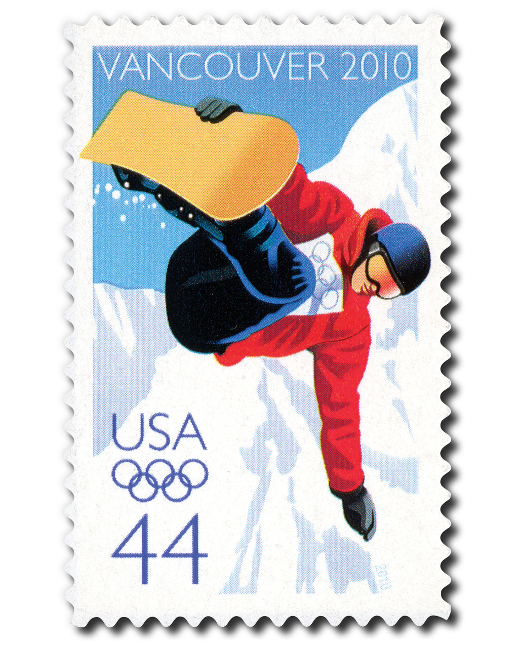 4436 - 2010 44c Vancouver Winter Olympics