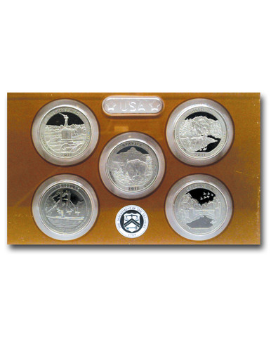 MINT SET 2013 2014 2015 2016 2017 5点 CN2011QP - 2011 United States Mint Quarter Proof Set, San