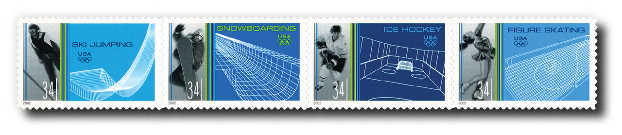 3552-55 - 2002 34c Winter Olympics