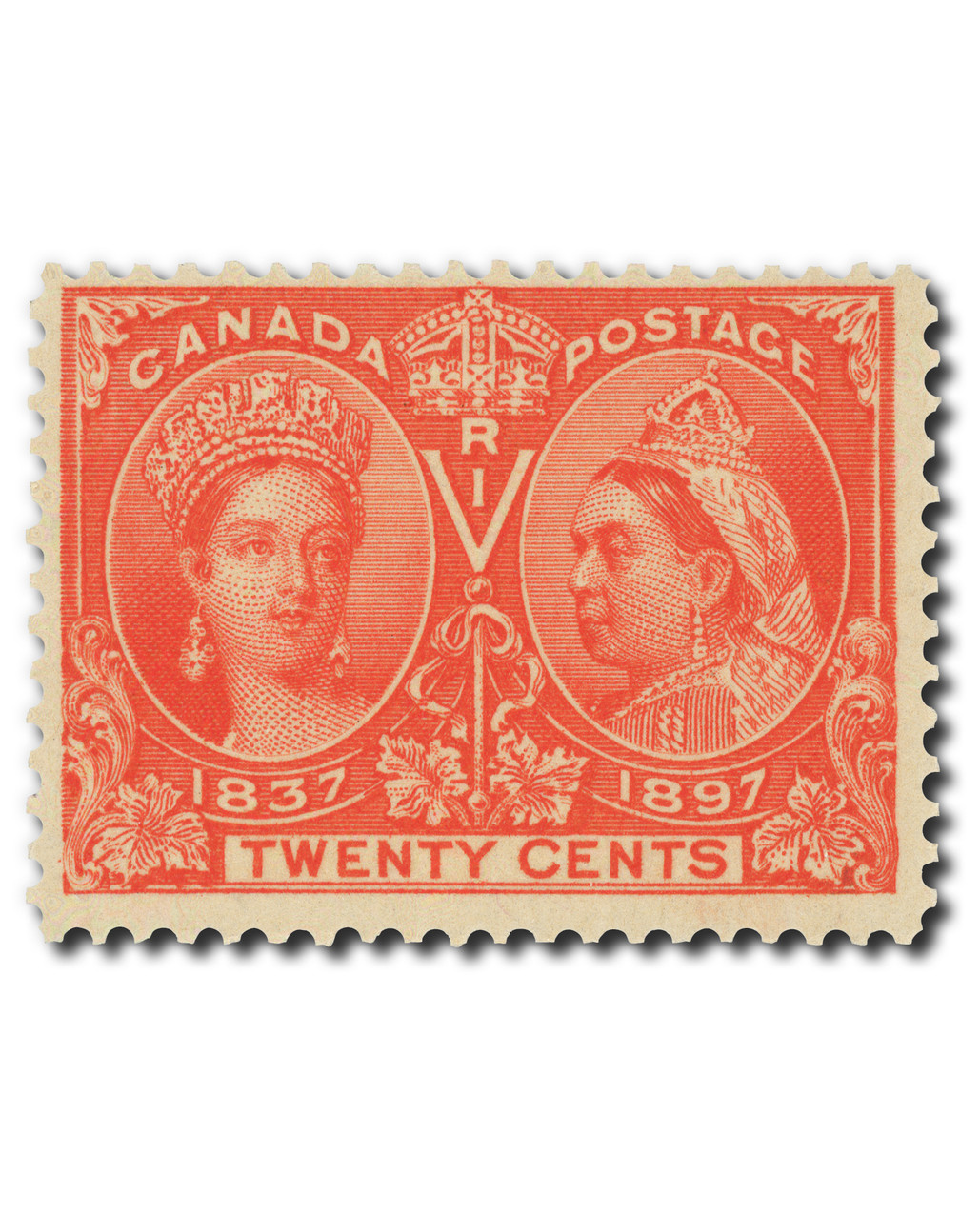 Canada's Diamond Jubilee Stamps: The First Commemorative Stamps of