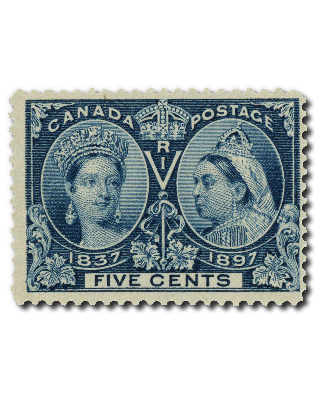 Canada's Diamond Jubilee Stamps: The First Commemorative Stamps of