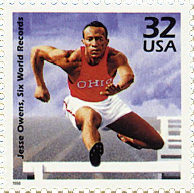 3185j - 1998 32c Celebrate the Century - 1930s: Jesse Owens
