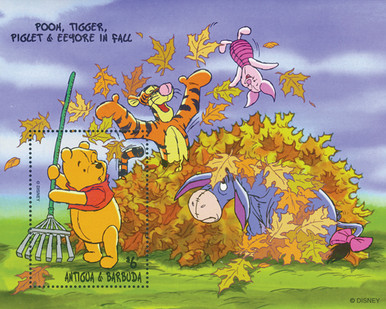 MDS239E - 1998 Disney's Winnie the Pooh-A Year With Friends, Mint