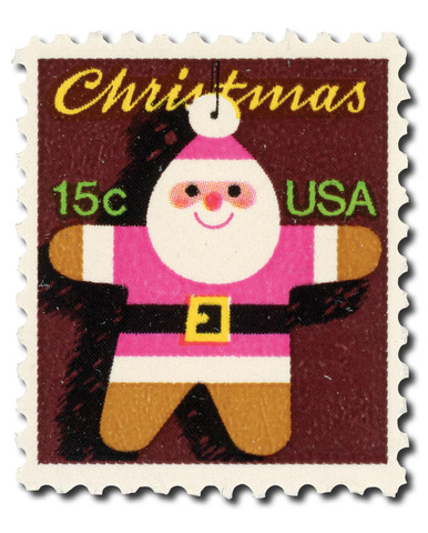 【直筆サイン★レア】SANTAセット 1800 - 1979 15c Santa Ornament - Mystic Stamp Company