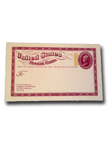 UX65 - 1973 6c Liberty, Postal Card - Mystic Stamp Company