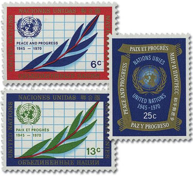 UN209-11 - 1970 Peace & Progress - Mystic Stamp Company