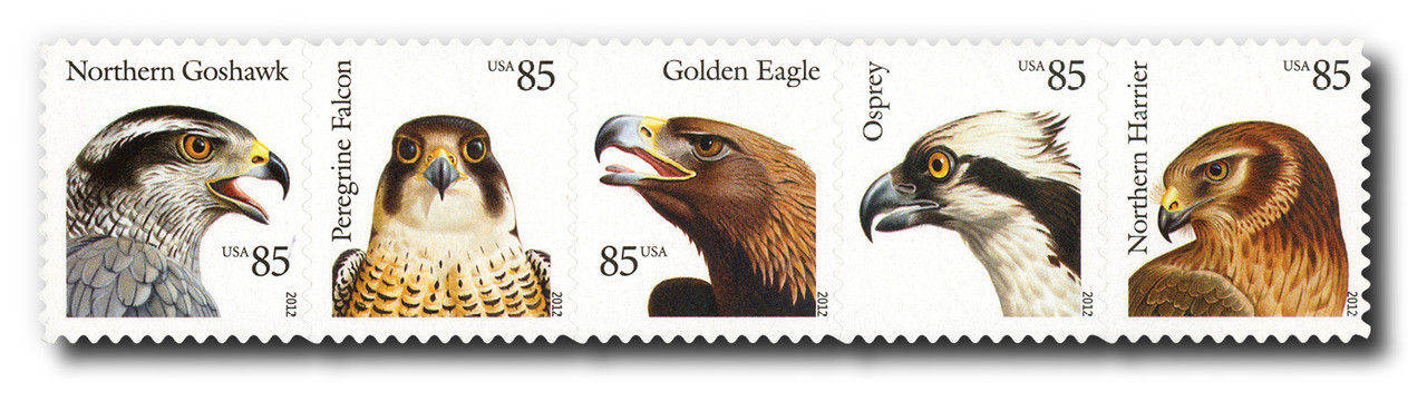 4608-12 - 2012 85c Birds of Prey