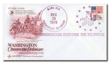AC168 - Special Event Cover, George Washington Crosses the