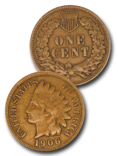 CP-906 - 1906 Indian Head Penny - Mystic Stamp Company