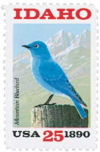 2439 - 1990 25c Idaho Statehood